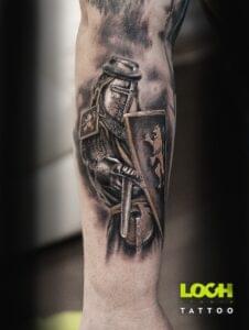 Loch Studio Tattoo - Rycerz