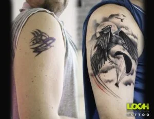 Loch Studio Tattoo - Cover up