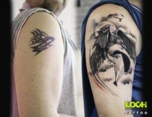 Loch Studio Tattoo - Cover up