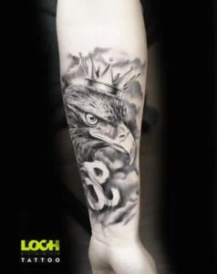 Loch Studio Tattoo - Polska Walcząca z orłem