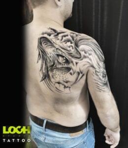 Loch Studio Tattoo - Autorski orzeł