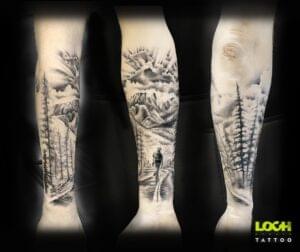Loch Studio Tattoo - Tatuaż na ręce