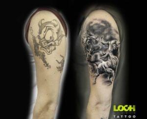 Loch Studio Tattoo - Cover up