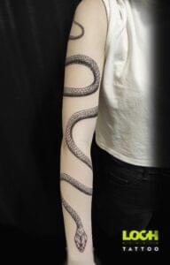 Loch Studio Tattoo - Wąż