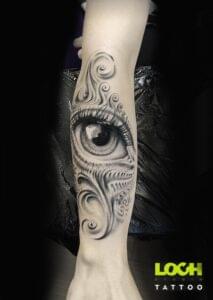 Loch Studio Tattoo - Realistyczne oko