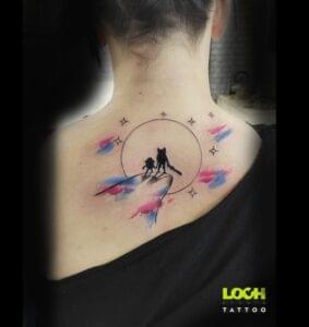 Loch Studio Tattoo - "Pora na przygodę" kolorowy