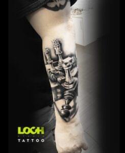 Loch Studio Tattoo - Szachy