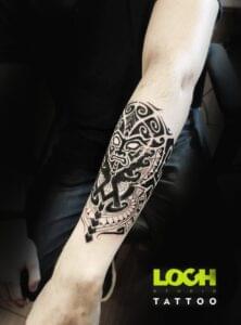Loch Studio Tattoo - Tatuaż Aztecki