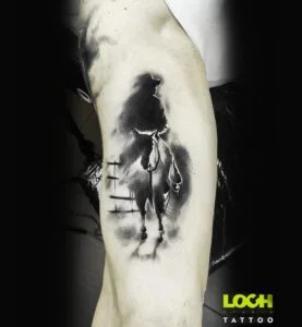 Loch Studio Tattoo - Dziki zachód