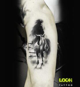 Loch Studio Tattoo - Dziki zachód