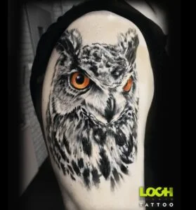 Loch Studio Tattoo - Sowa