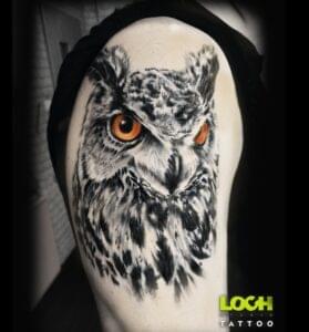 Loch Studio Tattoo - Sowa