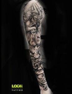 Loch Studio Tattoo - Rękaw