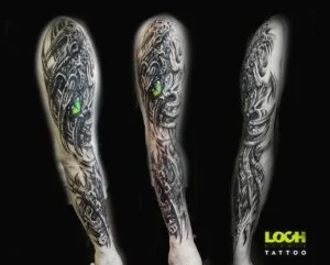 Loch Studio Tattoo - Rękaw