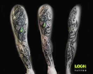 Loch Studio Tattoo - Rękaw