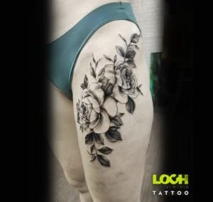 Loch Studio Tattoo - Róże