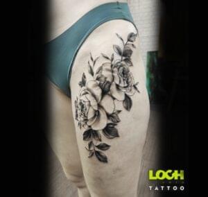 Loch Studio Tattoo - Róże
