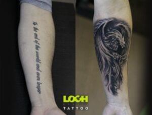 Loch Studio Tattoo - Cover up