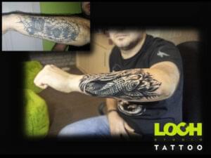 Loch Studio Tattoo - Cover up
