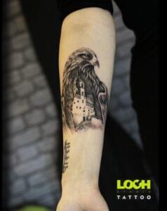 Loch Studio Tattoo - Orzeł