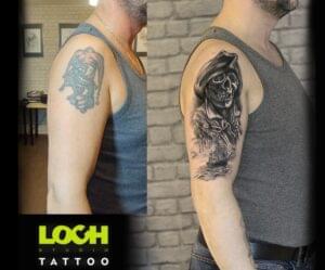 Loch Studio Tattoo - Cover up
