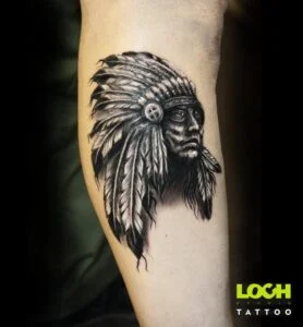 Loch Studio Tattoo - Indianin