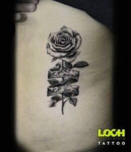 Loch Studio Tattoo - Róża