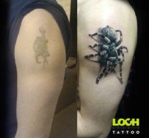 Loch Studio Tattoo - Cover up