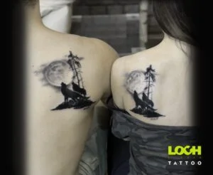 Loch Studio Tattoo - Pełnia księżyca