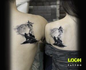 Loch Studio Tattoo - Pełnia księżyca