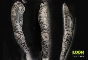 Loch Studio Tattoo - rękaw
