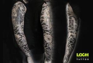Loch Studio Tattoo - rękaw