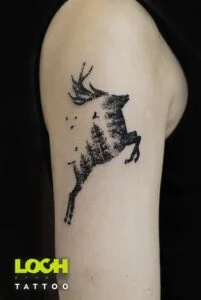 Loch Studio Tattoo - Renifer