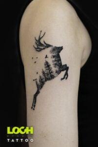 Loch Studio Tattoo - Renifer