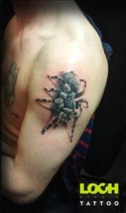 Loch Studio Tattoo - Pająk