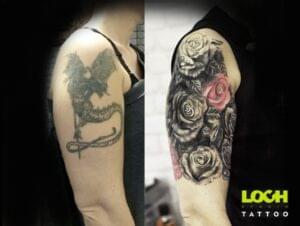 Loch Studio Tattoo - Cover up