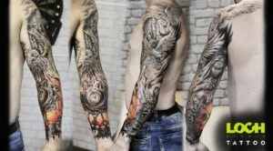 Loch Studio Tattoo - rękaw