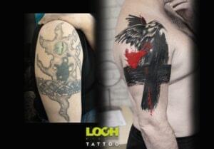 Loch Studio Tattoo - Cover up