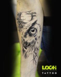 Loch Studio Tattoo - Sowa