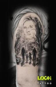 Loch Studio Tattoo - Tatuaż na ramieniu