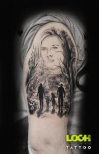 Loch Studio Tattoo - Tatuaż na ramieniu