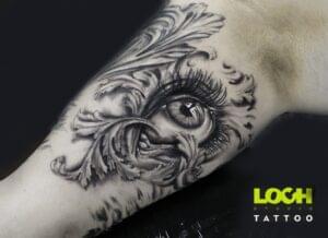 Loch Studio Tattoo - Realistyczne oko