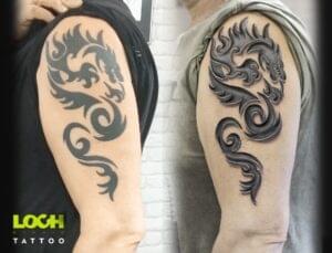 Loch Studio Tattoo - Cover up